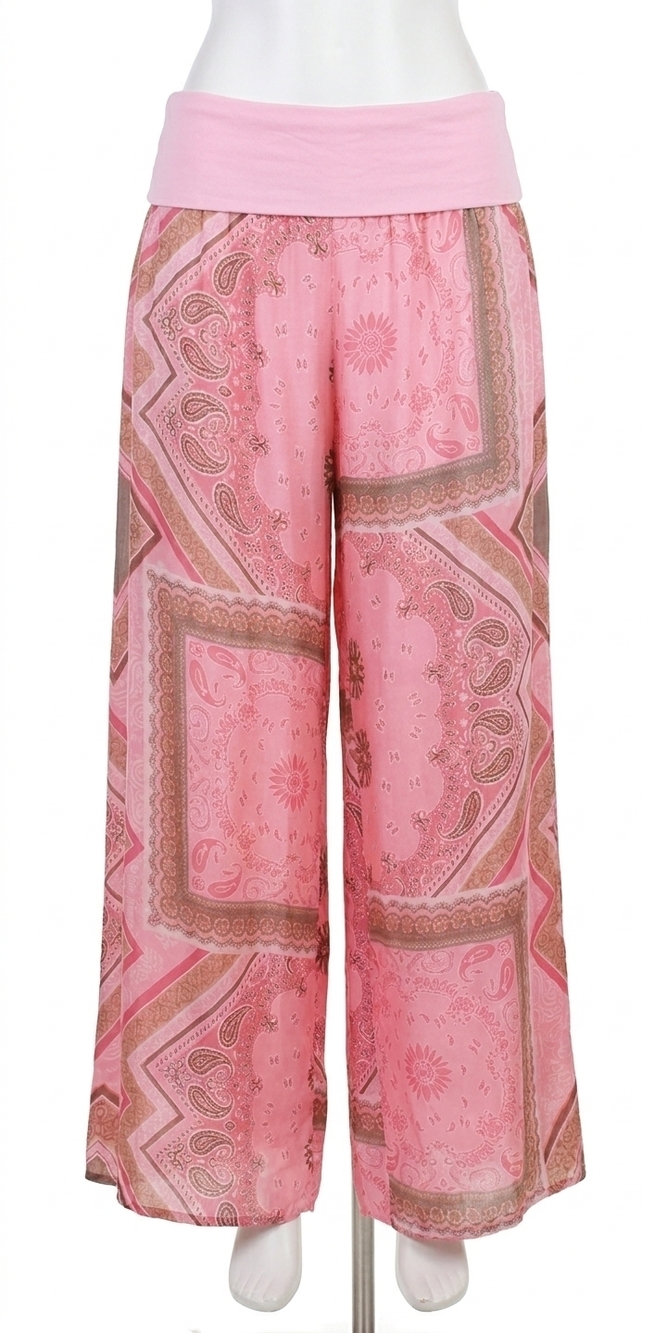 NEW GIGI MODA aspen bandana pant in pink